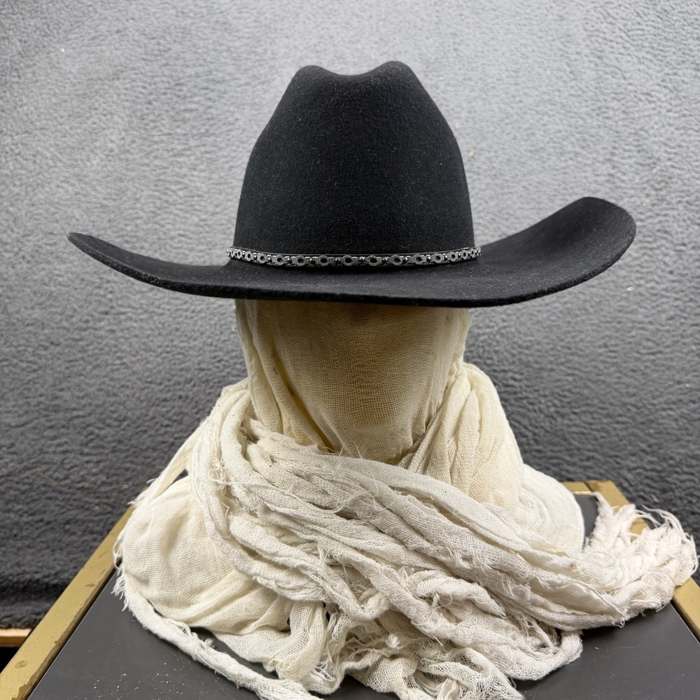Cody James Black 3X Wool Blend Western Cowboy Hat Size 7 1/4 Made in USA
